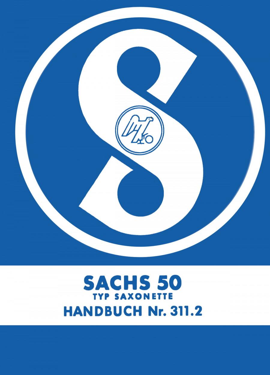 Sachs 50 Typ Saxonette, Betriebsanleitung