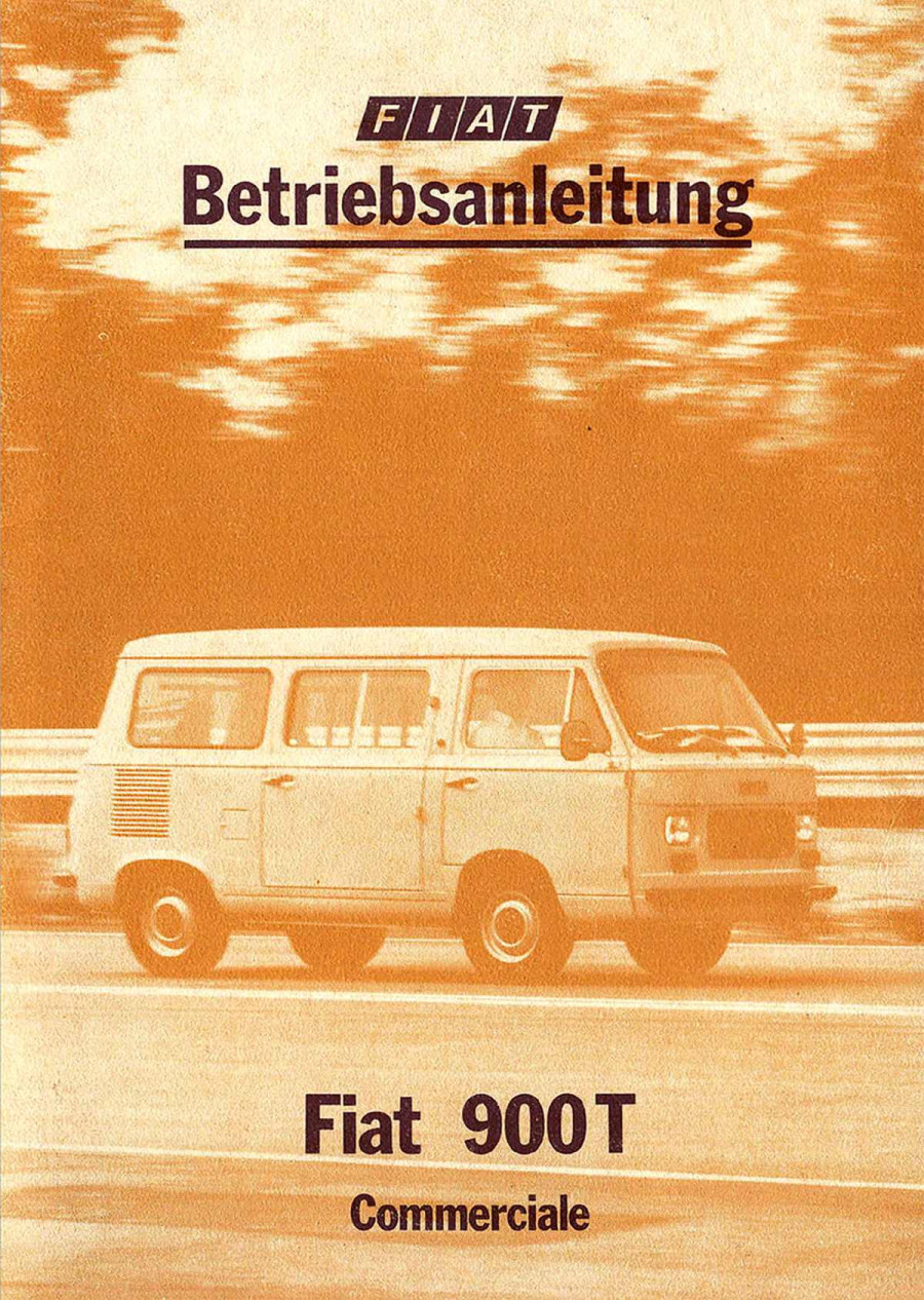 Fiat 900 T Commerciale Betriebsanleitung