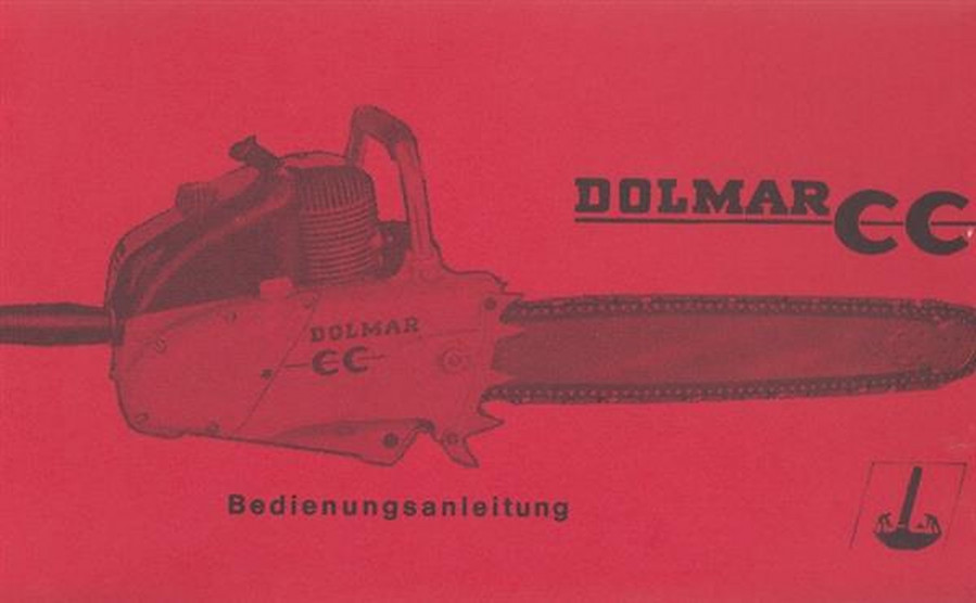 Dolmar CC Kettensäge mit 2-Takt-Motor, Bedienungsanleitung
