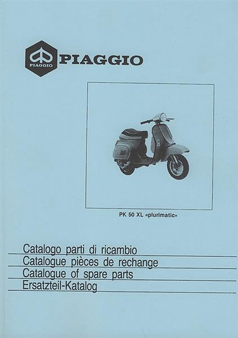 Vespa PK 50 XL plurimatic, VA52T, Ersatzteilkatalog