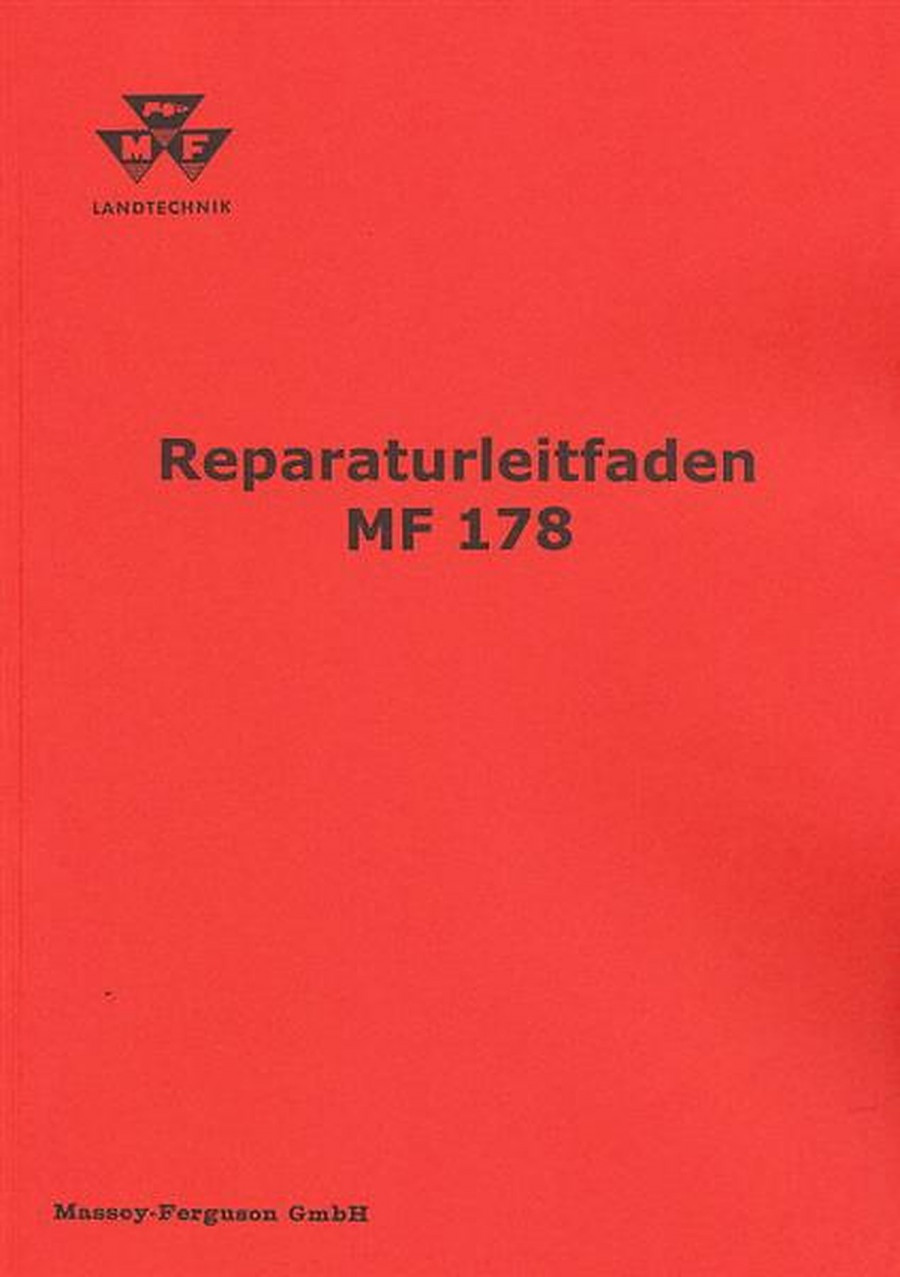 Massey-Ferguson MF178 Reparaturanleitung