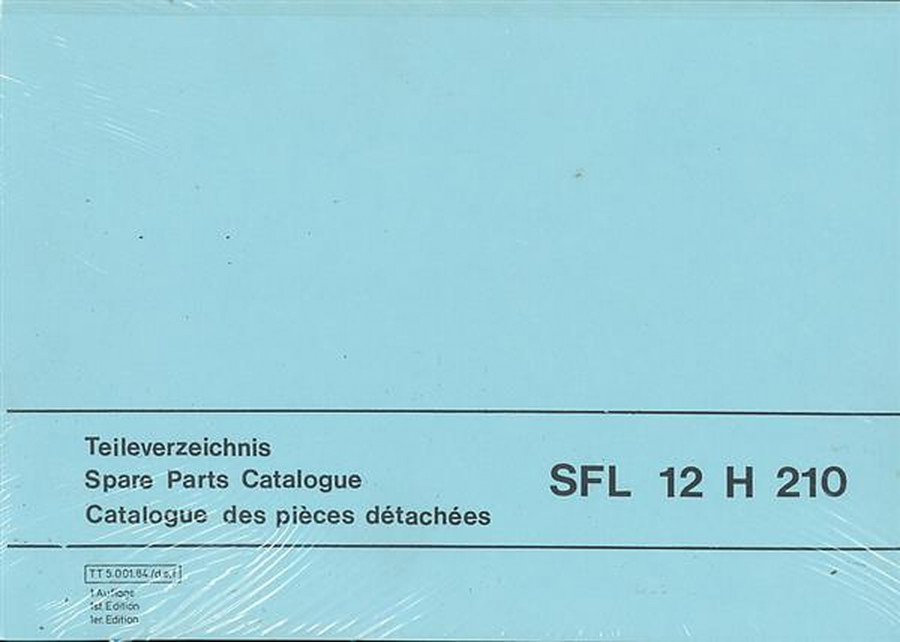 Steyr SFL 12 H 210 Ersatzteilkatalog