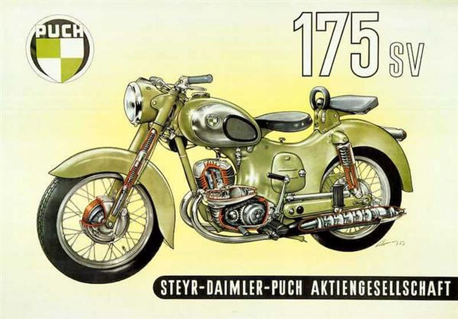 Puch 175 SV Poster