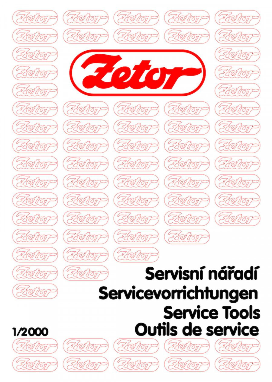 Zetor Servicevorrichtungen & Service Tools