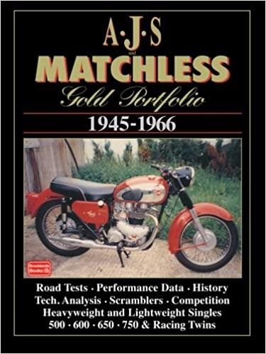 AJS and Matchless Gold Portfolio 1945-1966
