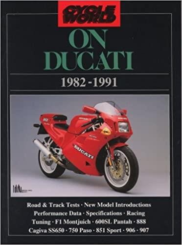 Cycle World Motorcycle Books - Cycle World on Ducati 1982-91