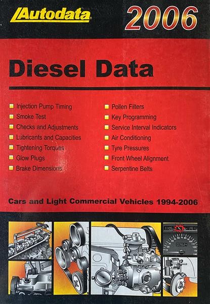 Autodata Diesel-Data 2006 - Cars and Autos 1994-2006
