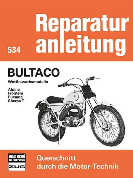 Bultaco Wettbewerbsmodelle - Reparaturbuch