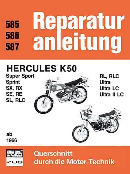 Hercules K 50 ab 1966 - Reparaturbuch