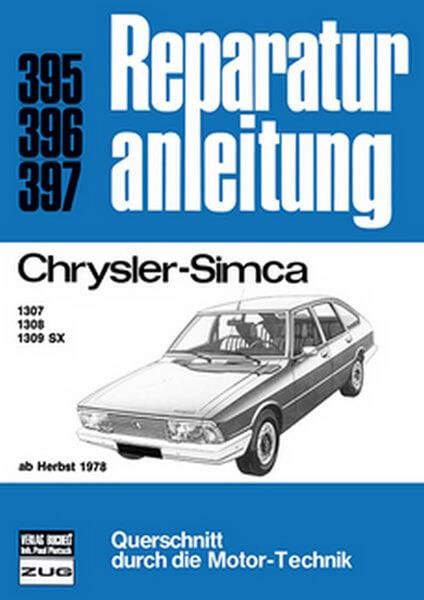 Chrysler-Simca ab Herbst 1978 - Reparaturbuch