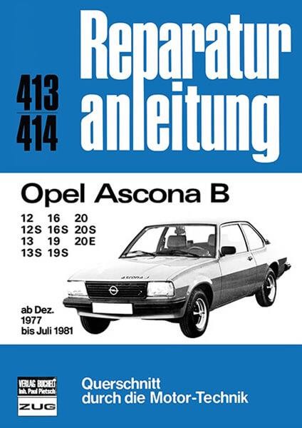 Opel Ascona B - Reparaturbuch