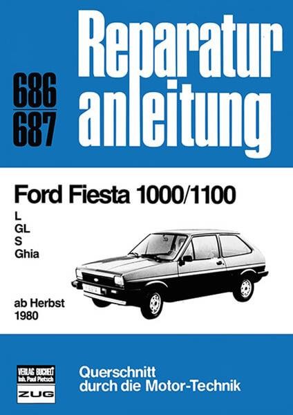 Ford Fiesta 1000/1100 - Reparaturbuch