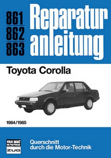 Toyota Corolla 1984/1985 - Reparaturbuch