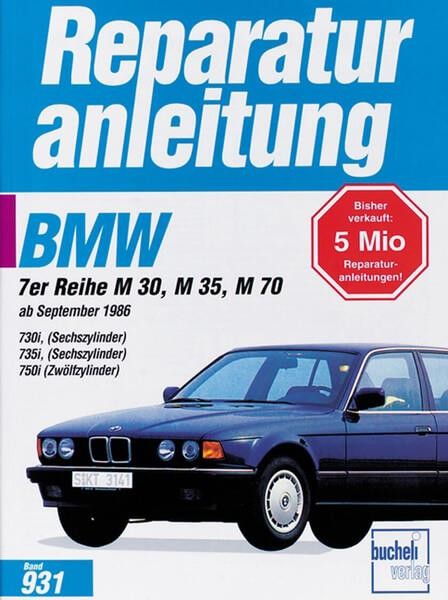 BMW 730i / 735i / 750i ab 9/1986 - Reparaturbuch