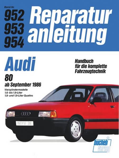 Audi 80 ab 09/86 - Reparaturbuch