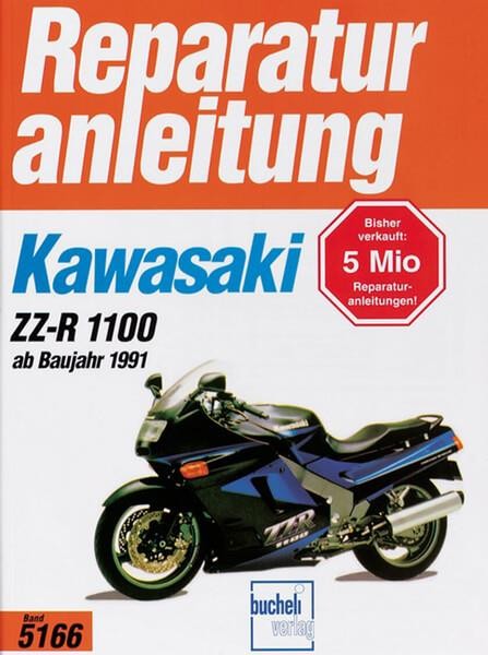 Kawasaki ZZ-R 1100 (ab Baujahr 1991) - Reparaturbuch