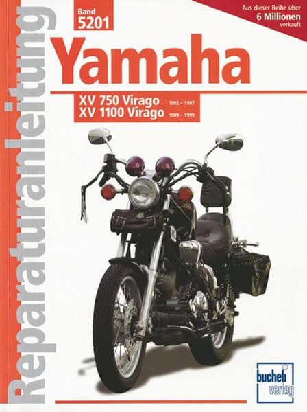 Yamaha XV 750 Virago 92-97 / XV 1100 Virago 89-99 - Reparaturbuch