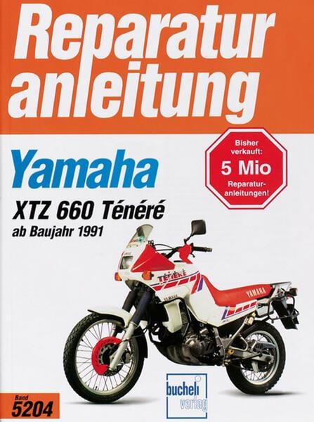 Yamaha XTZ 660 Ténéré ab Baujahr 1991 - Reparaturbuch
