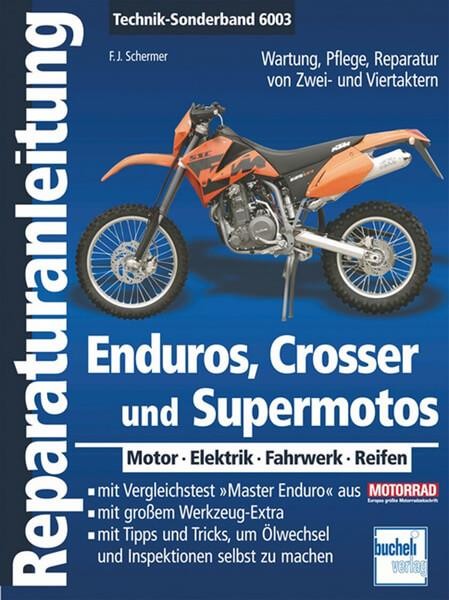 Enduros, Crosser und Supermotos - Reparaturbuch