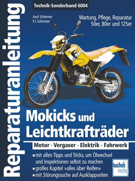 Mokicks und Leichtkrafträder - Reparaturbuch