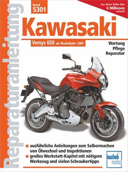 Kawasaki Versys 650 ccm - Reparaturbuch