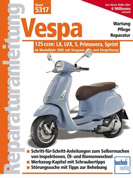 Vespa 125 ccm - Reparaturbuch