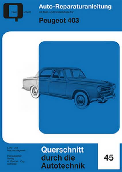 Peugeot 403 - Reparaturbuch