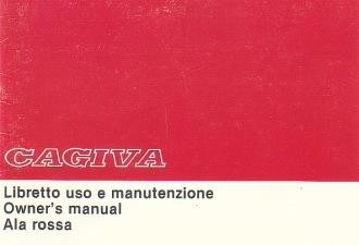 Cagiva Ala Rossa 350 Betriebsanleitung