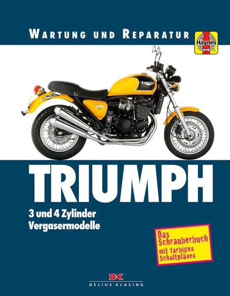 Triumph 3- und 4-Zylinder - Reparaturbuch
