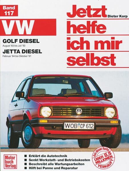 VW Golf Diesel II (83-92)/Jetta Diesel (84-91) Reparaturbuch