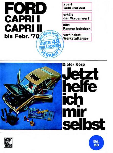 Ford Capri alle Modelle bis Februar 1978 Reparaturbuch
