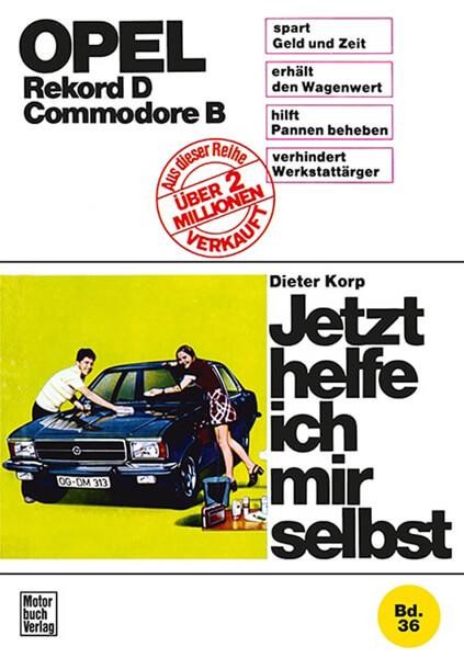 Opel Rekord D / Commodore D Reparaturbuch