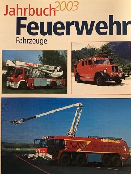 Jahrbuch Feuerwehr Fahrzeuge 2003