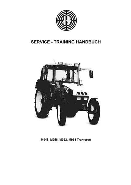 Steyr Multi-Trac M948 M958 M963 Service-Training-Handbuch