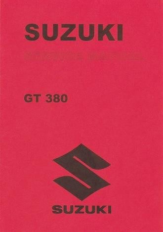 Suzuki GT380 Reparaturanleitung