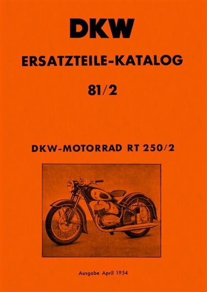DKW RT250/2 Ersatzteilkatalog