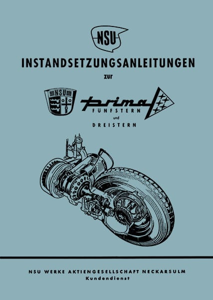 NSU Prima III und V Reparaturanleitung