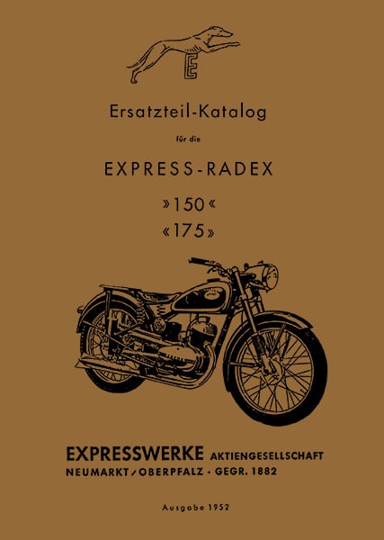 Express Radex 150 und 175 Ersatzteilkatalog