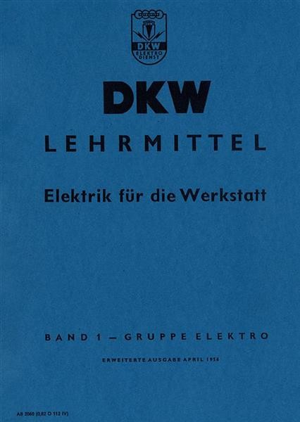 DKW - Elektrik für die Werkstatt