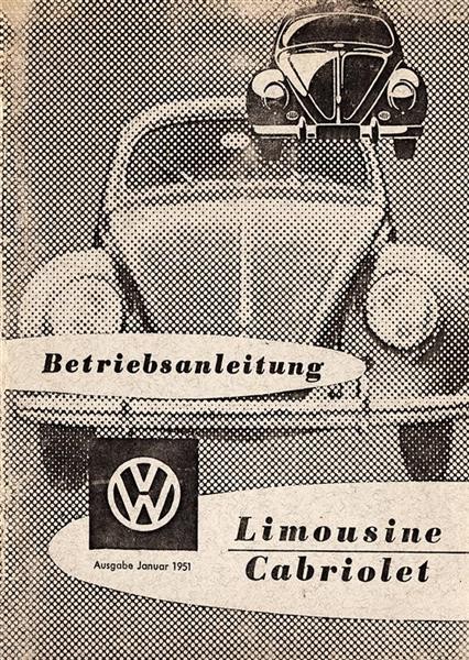VW Käfer 1200 Betriebsanleitung