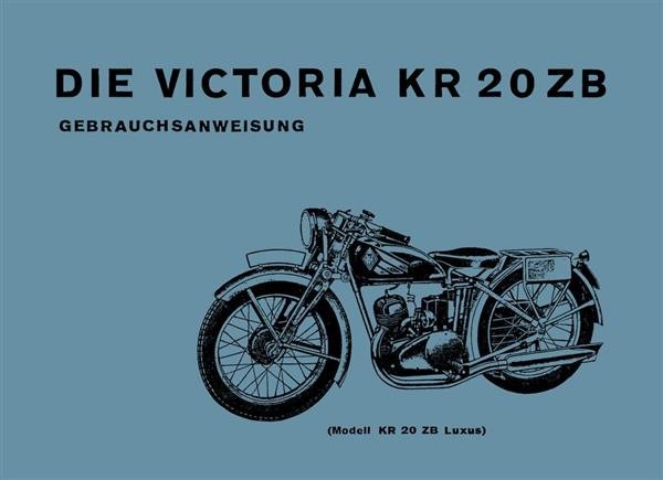Victoria KR20ZB und Luxus Betriebsanleitung