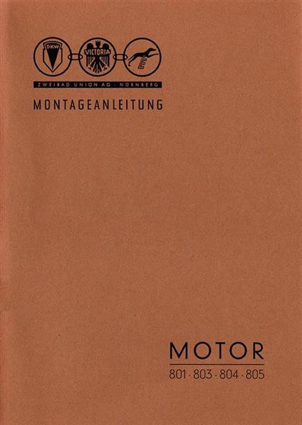 DKW Motor 801 803 804 805 Reparaturanleitung