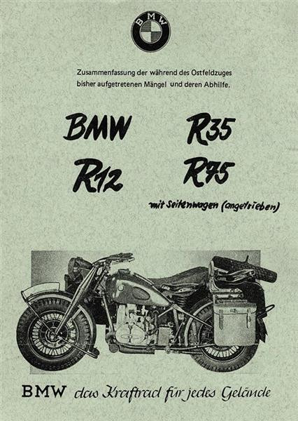 BMW R75 R35 R12 Reparatur und Wartung