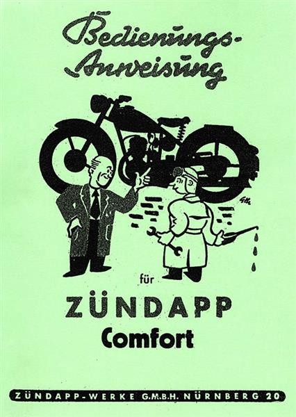 Zündapp Comfort Betriebsanleitung