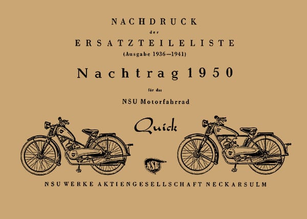 NSU Quick Ersatzteilkatalog