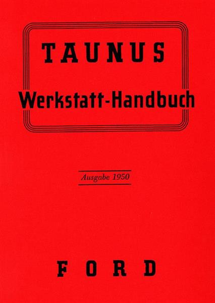 Ford Taunus Reparaturanleitung