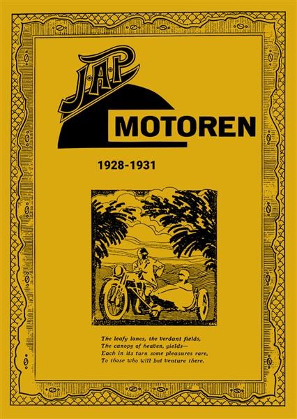 JAP Motoren von 1928-1931 Prospekt