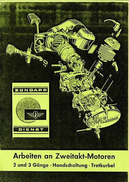 Zündapp - Arbeiten an Zweitakt-Motoren mit 50 ccm