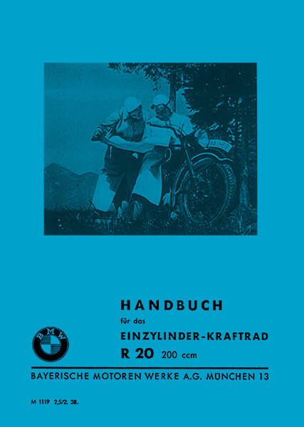 BMW R20 Betriebsanleitung