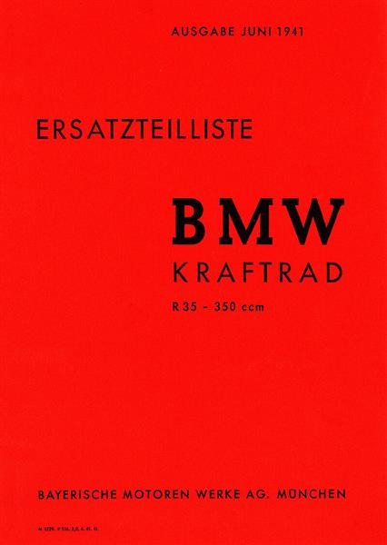 BMW R35 Ersatzteilkatalog